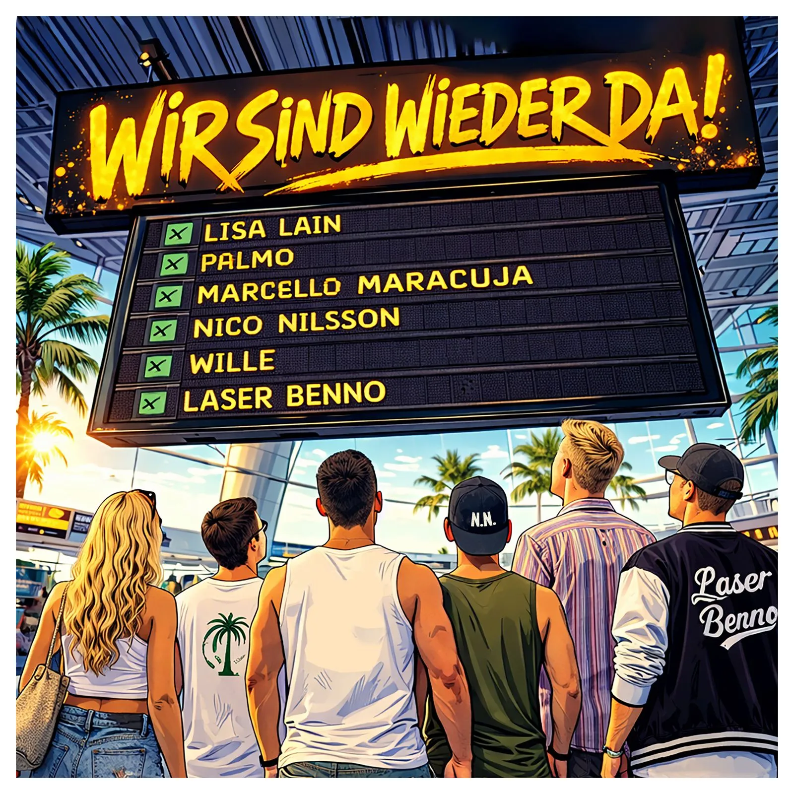 Wir sind wieder da Cover